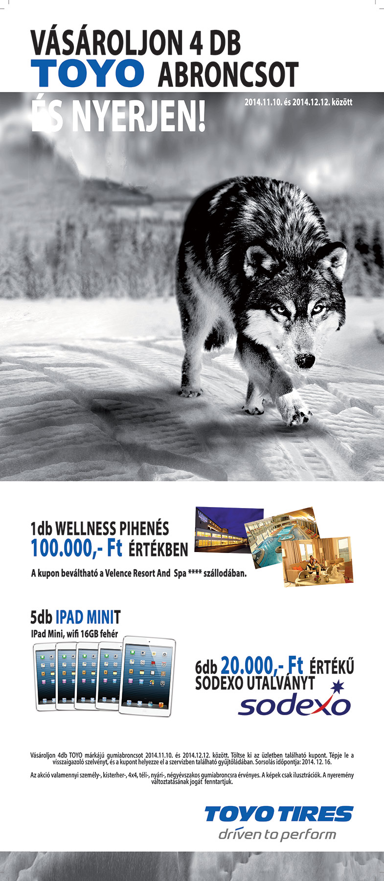 Toyo nyereményjáték 2014 tél
