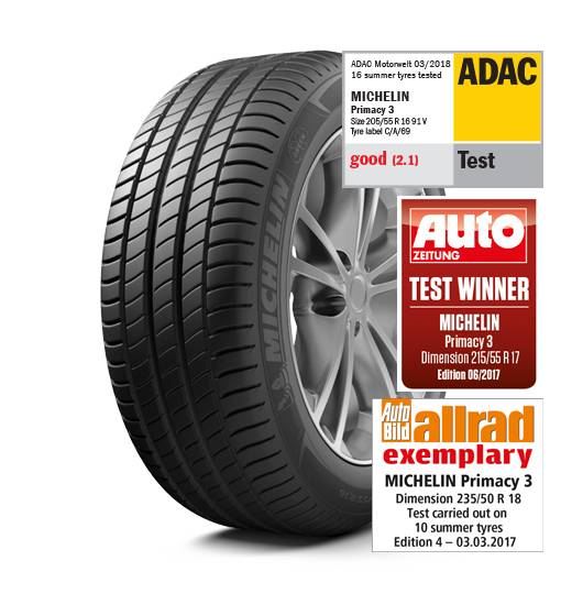 Michelin Primacy 3 - 2018 legjobb abroncsa?