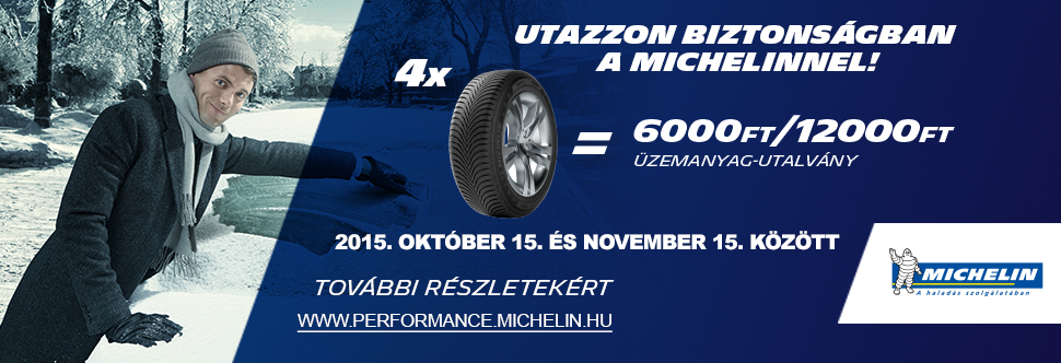 Michelin akció 2015 tél