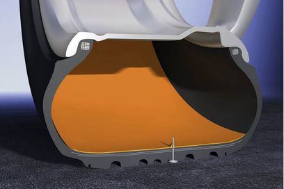 Continental, self sealing, ny&aacute;rigumi, t&eacute;ligumi